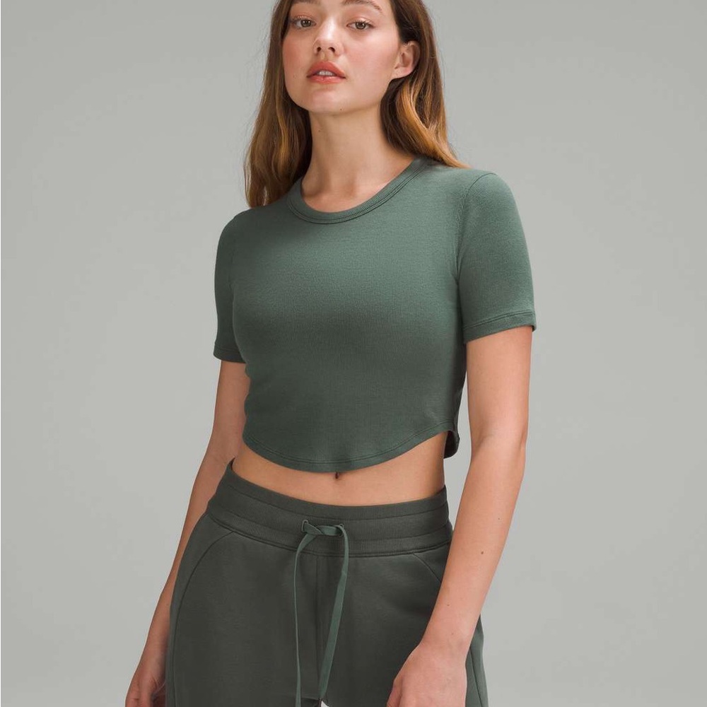Lululemon Hold Tight Cropped T-Shirt